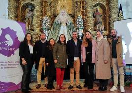 Algunos de los participantes en ela charla informativa