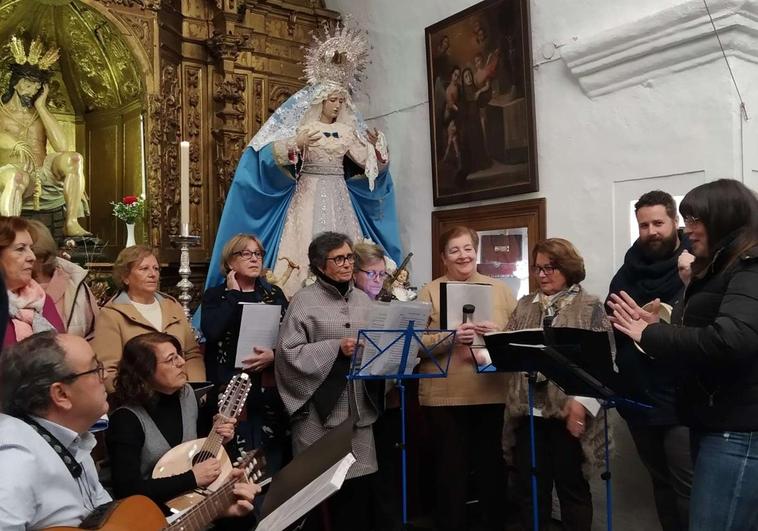 Las actuaciones se sucedieron en la capilla del Arco de Jerez