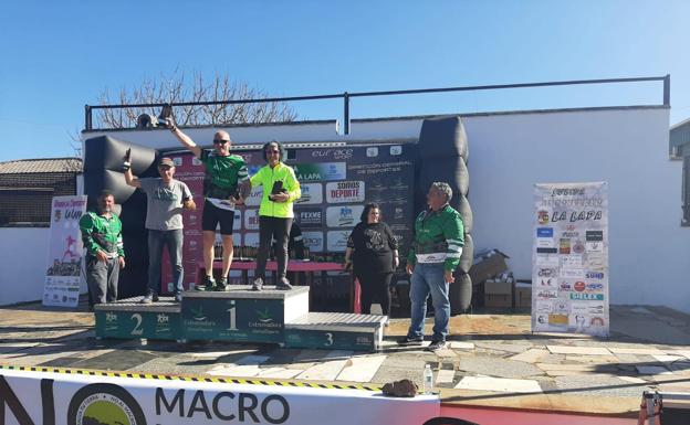Entrega de premios en la Subida al Convento de lLa Lapa 