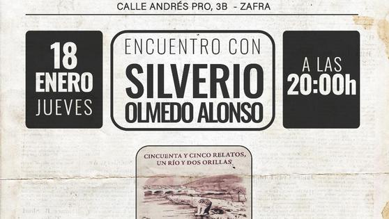 Silverio Olmedo presenta este jueves en La Industrial su libro Cincuenta y cinco relatos, un río y dos orillas'