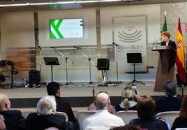 Intervención de la directora gerente del SEPAD, Estrella Martínez