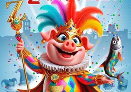 Cartel ganador del concurso de Carnaval