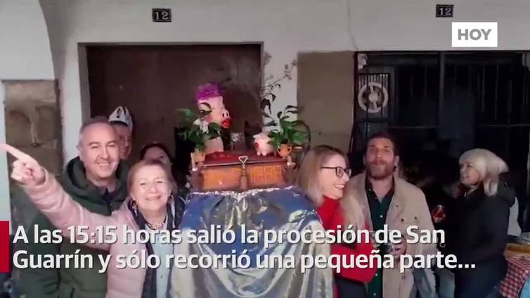 El público celebró la Bacanal de la Grasa en las plazas porticadas en Zafra