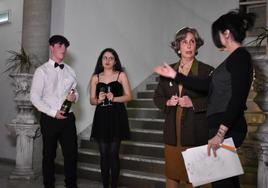 Una escena de la obra en el pabellón central