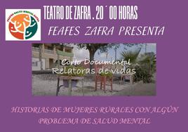 Cartel de la actividad