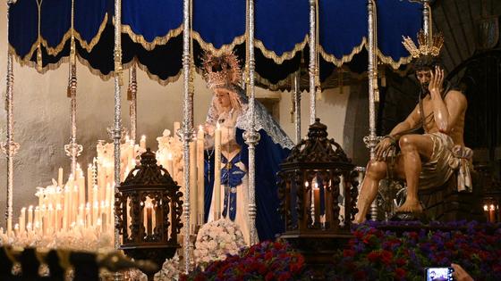 El mal tiempo impidió la procesión de la Humildad y Paciencia y la Salud