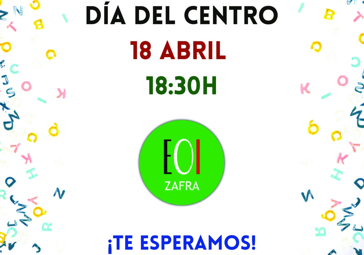 La Escuela Oficial de Idiomas celebra este jueves su Día del Centro con actividades variadas