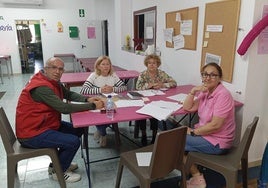 Reunión de coordinación entre Zafra Solidaria, Cáritas y Criz Roja