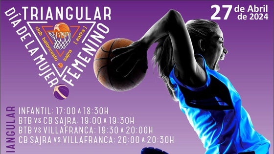 Este sábado se jugará el Triangular de Baloncesto Femenino del Día de la Mujer
