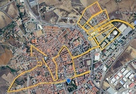 REcorrido de la carrera