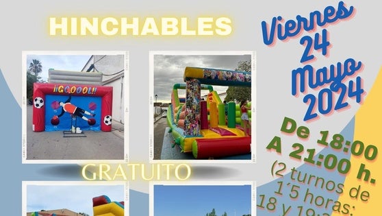 Viernes Lúdico con hinchables en la Ciudad Deportiva