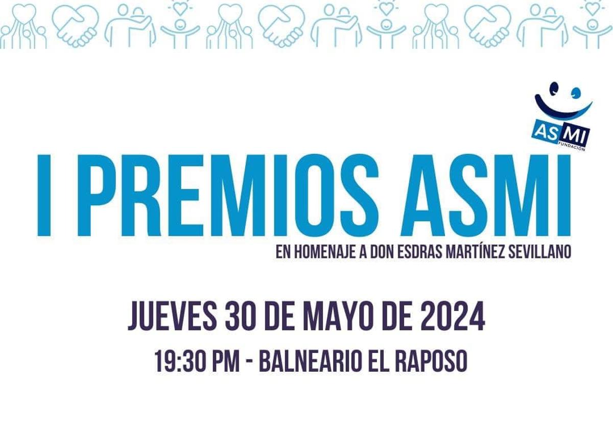 Los I Premios ASMI serán entregados este jueves en el Balneario El Raposo