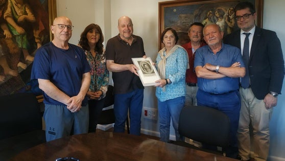 La AMPZ dona al Museo de Santa Clara un grabado del tercer duque de Feria: Gómez IV Suárez de Figueroa y Córdoba