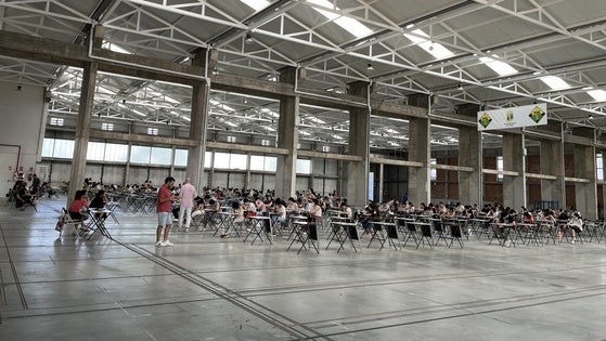 Un total de 443 alumnos realizan la EBAU en la sede de Zafra