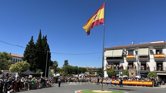 Zafra ya muestra su nueva bandera nacional