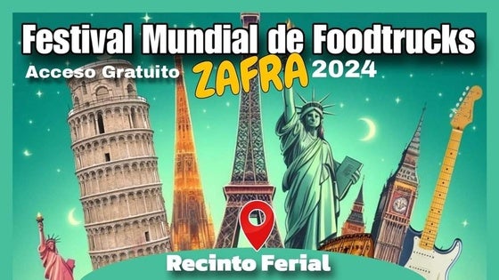 El recinto ferial acogerá un festival de foodtrucks del 4 al 7 de julio