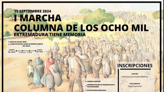 Más de 500 personas participarán en la 'I Marcha Columna de los ocho mil'