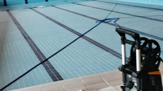 La piscina climatizada permanece cerrada debido a las tareas de mantenimiento