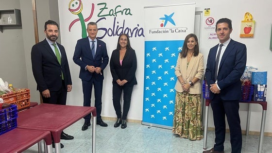Zafra Solidaria recibe 10.000 euros de la Fundación la Caixa para su comedor social