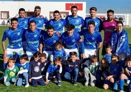 Once inicial del CD Zafra ante el Usagre