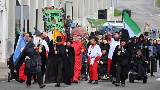 Plena Inclusión celebró su tradicional Entierro de la Bellota