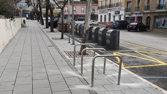 Zafra ya cuenta con estacionamientos para bicicletas para fomentar el uso de un transporte sostenible