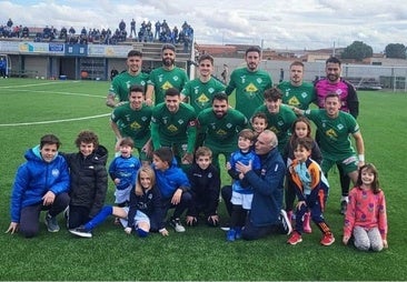 Once inicial del CD Zafra en Torremejía