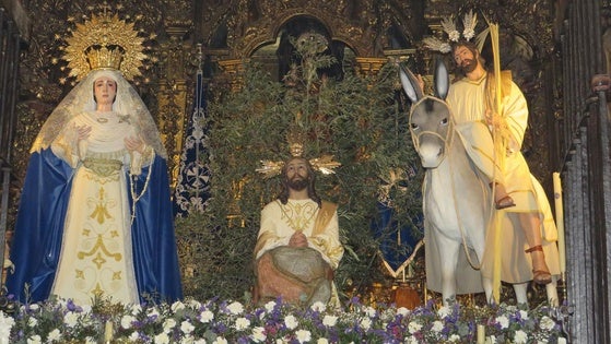 La Cofradía de La Oración trasladará a sus imágenes titulares a la Iglesia del Rosario y San Miguel