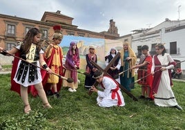 Una de las estaciones del Vía Crucis