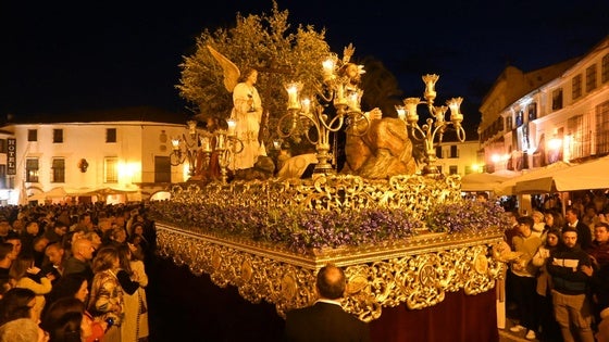 La Oración y el Corazón Doloroso de María cerraron el Domingo de Ramos