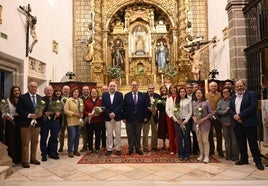 Acto de celebración en la iglesia de Santa Clara