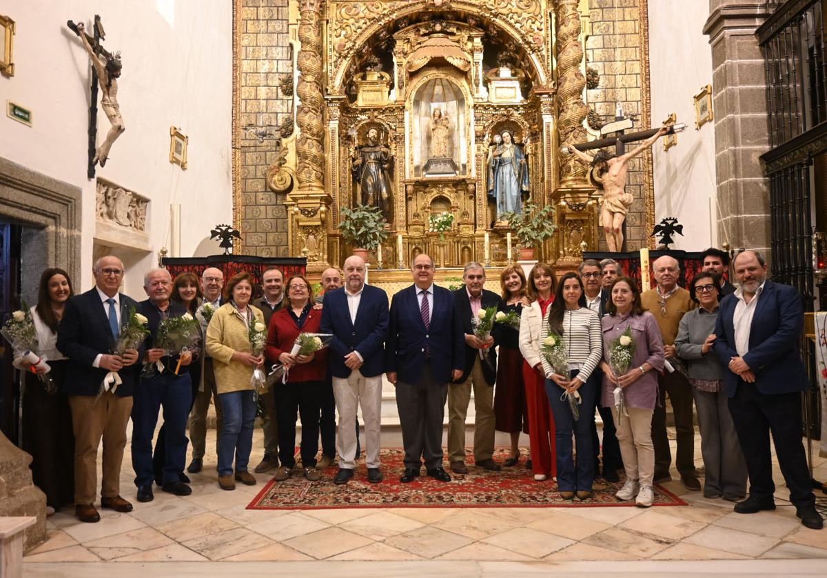 Acto de celebración en la iglesia de Santa Clara