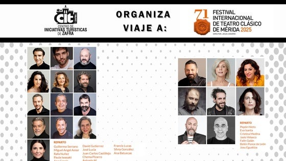 El CIT propone dos salidas al Festival de Teatro Clásico de Mérida para ver 'Alejandro y el eunuco persa' y 'Los hermanos'