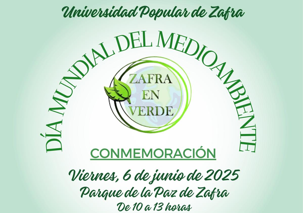 Día del Medioambiente se celebrará en el Parque de la Paz con los escolares y colectivos