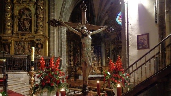 Zafra se prepara para la vuelta del Cristo del Rosario a su templo el 5 se septiembre