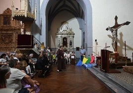 Uno de los momentos de la ruta
