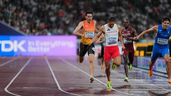 David Barroso se queda sin final en el Mundial de Tokio por 5 décimas