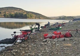 El concurso se desarrolló en el embalse de Valuengo