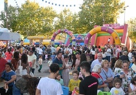 GRan ambiente en el festival infantil