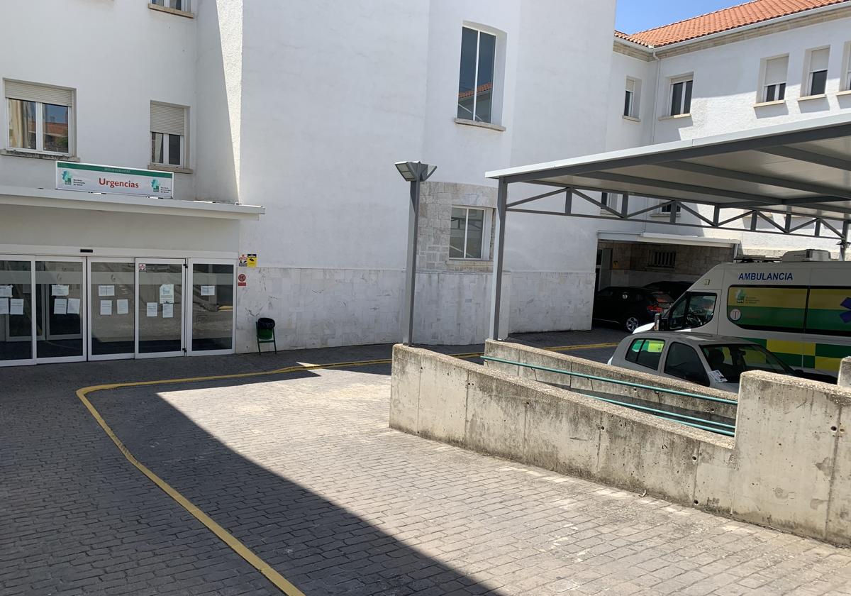 Centro de salud, entrada de urgencias