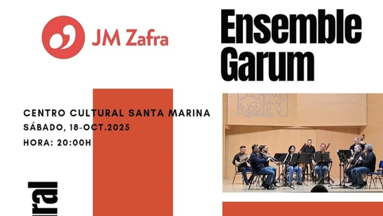 Juventudes Musicales inaugura la temporada con un concierto de Ensemble Garum