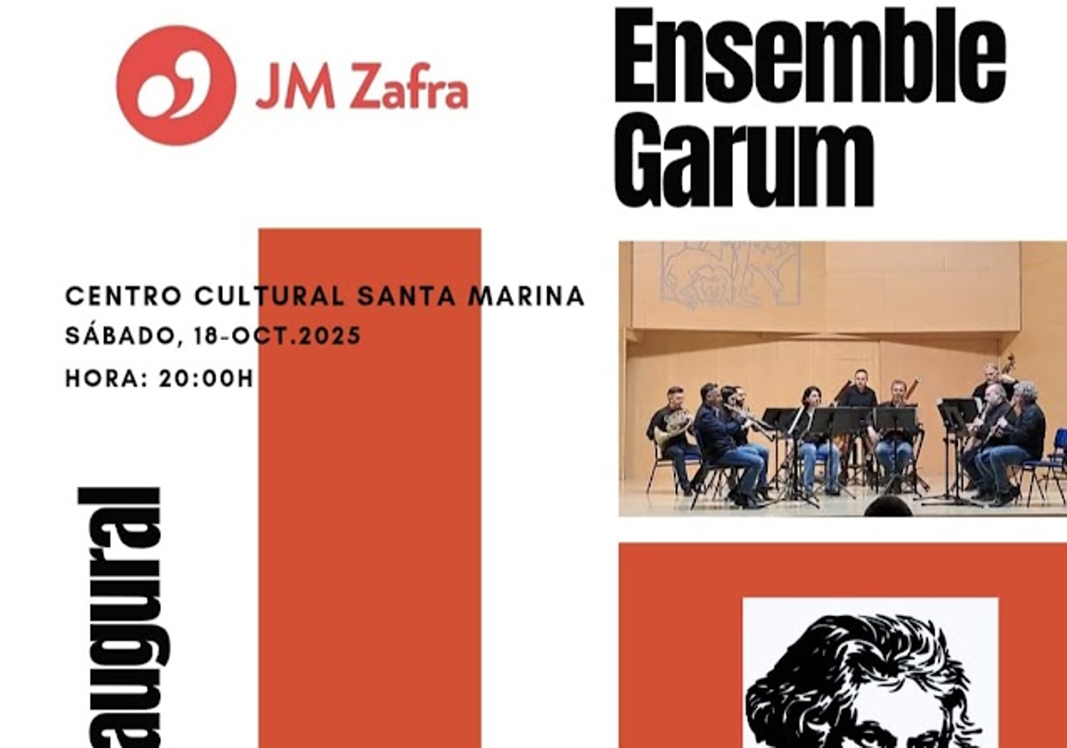 Juventudes Musicales inaugura la temporada con un concierto de Ensemble Garum