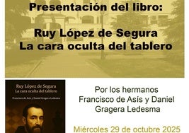 Cartel de la actividad