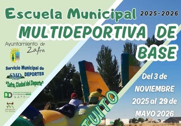 El -Servicio Municipal de Deportes abre las inscripciones para la Escuela Multideportiva de Base