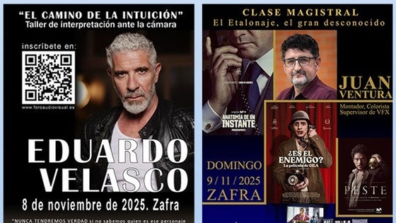 El Foro del Audiovisual y la Cinematografía organiza dos actividades en noviembre