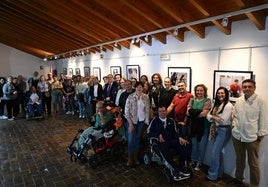 Inauguración de la muestra en Zafra