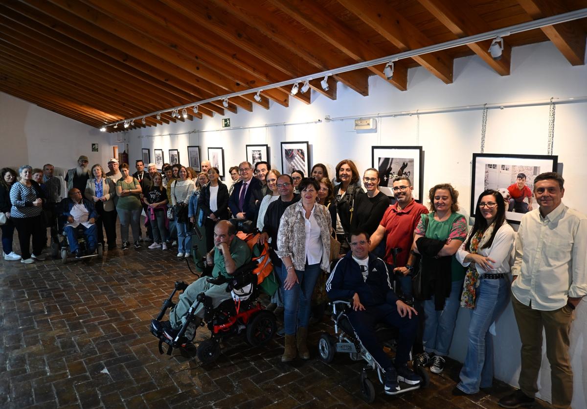 Inauguración de la muestra en Zafra