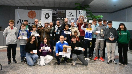 Unos 120 ajedrecistas se dieron cita en el V Festival Internacional de Ajedrez 'Ruy López'