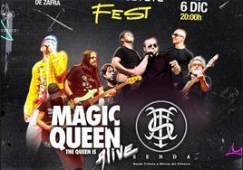 Zafra Muévete Fest ofrecerá una noche de música en directo, tributos y espectáculo en la Caseta Municipal