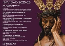 La Cofradía de la Humildad y Paciencia presenta sus actividades para la Navidad